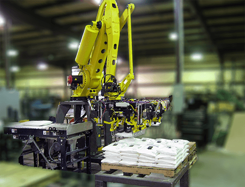 Maximize your profit with “Ready-to-use” “Fully-automated” Palletizing  Robot System by A.I. Technology to optimize cost and improve operational  efficiency.