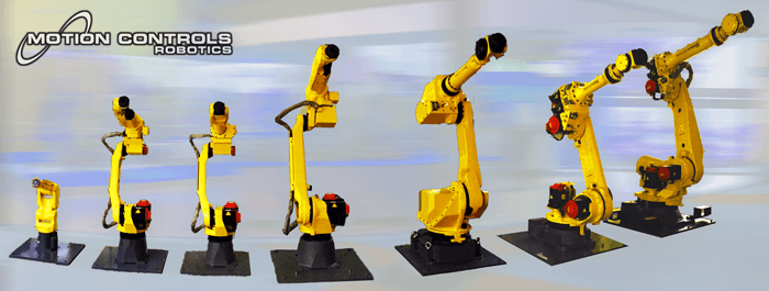 FANUC Robots offer a robot for every application. Request information to learn about what robot is best for your process.