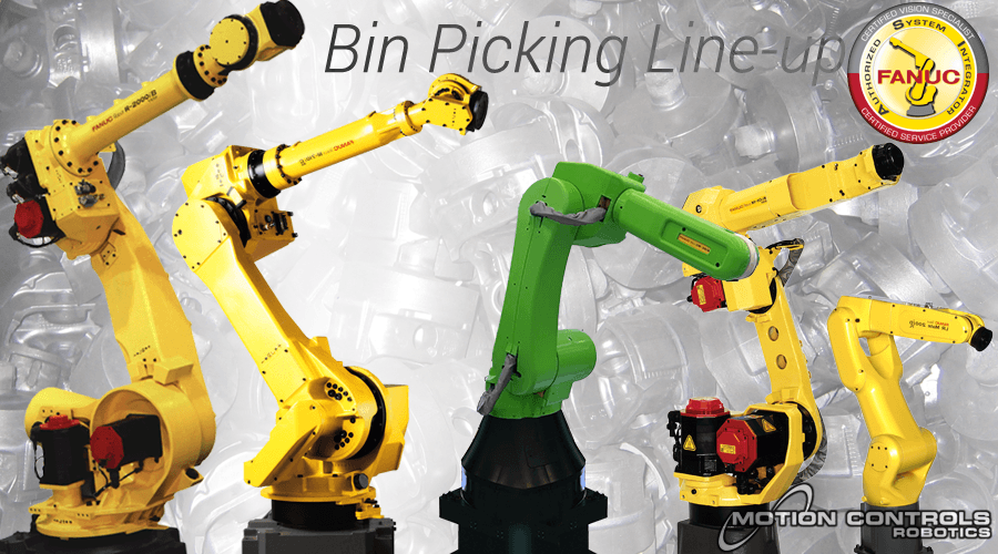 Read more about the robots that are commonly used for bin picking applications.