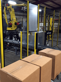 robotic palletizer system