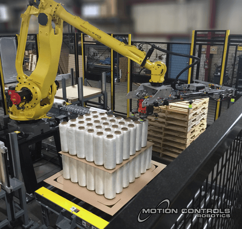 robot applications palletizing