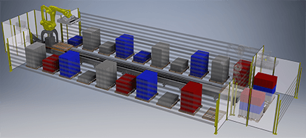 beverage distribution layout