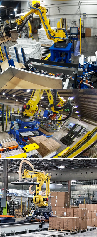 robotic palletizing