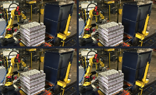 Single Line Modular Palletizer