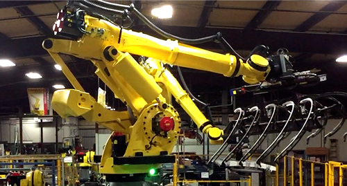 Vision guided handling